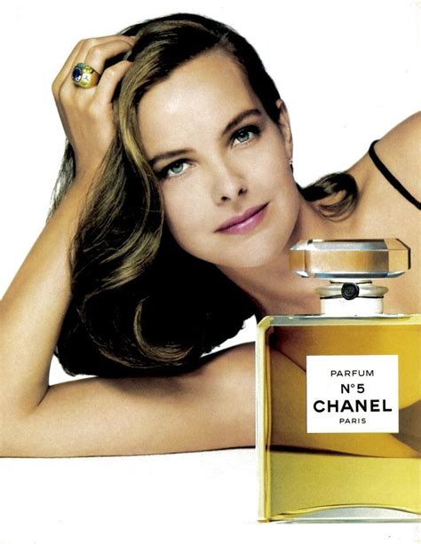 chanel fragrance carole bouquet.